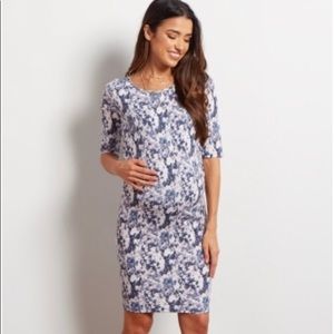 Pink Blush Maternity Dress